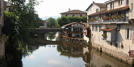 El Camino de Santiago begins in the pretty French border town of St-Jean Pied-de-Port (pictured) and runs 775 kilometres to Santiago De Compostella in the north-west of Spain. Photo / Creative Commons image by Wikimedia user Harrieta171