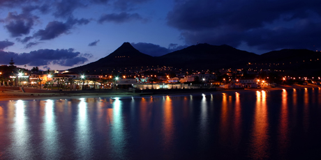 The tiny Portuguese island of Porto Santo looks prettiest at night. Photo / Thinkstock