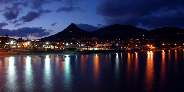 The tiny Portuguese island of Porto Santo looks prettiest at night. Photo / Thinkstock