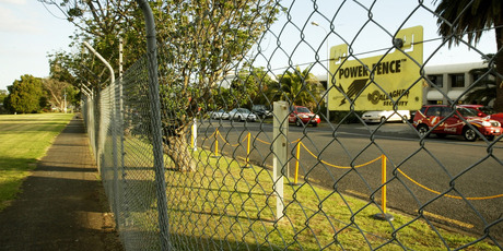 Electric fences to contain humans, as well as animals, are now a big part of Gallagher's business. Photo / Greg Bowker