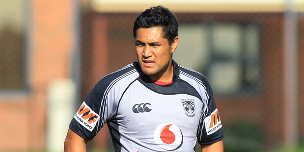 Jerome Ropati is in discussions with the Warriors about a new contract. Photo / Getty Images.