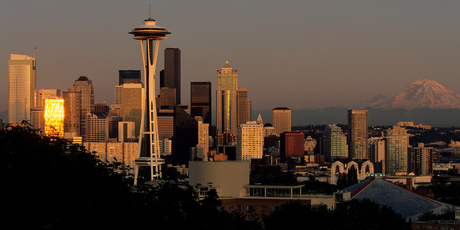 The Seattle skyline at dusk. Photo / Thinkstock