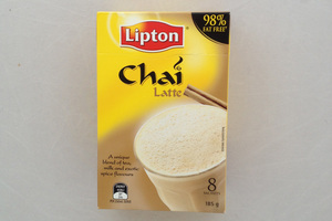 Lipton Chai Latte - $6.68 for 18g g or 8 serves. Photo / Wendyl Nissen