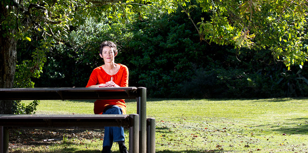 Angela Radford at the Bassant Reserve in Penrose. Photo / Steven McNicholl