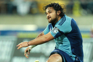 Piri Weepu in action for the Blues. Photo / Getty Images