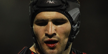 Nathan Friend played with a broken jaw. Photo / Getty Images Nathan Friend played with a broken jaw. Photo / Getty Images