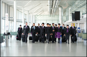 Air New Zealand was judged the supreme winner at the recent employer awards. TVNZ was runner-up.
