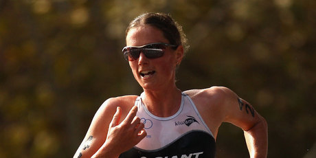 New Zealand triathlete Nicky Samuels has overcome surgery on an abscessed appendix to take the start line in a race potentially pivotal for her Olympics prospects. Photo / Getty Images.
