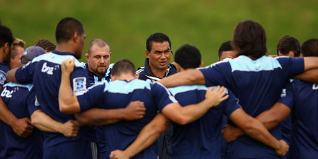 The Blues announced today that Pat Lam's job as coach of the Blues will be advertised next week. Photo / Getty Images.