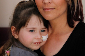 Kerri Arnold wants to plan a future for Aalyha, 4. Photo / Christine Cornege