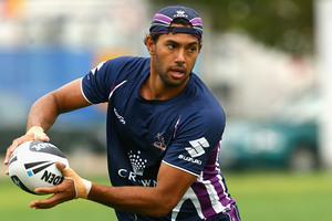 Melbourne Storm back Dane Nielsen will bolster the Warriors' stocks at centre next season. Photo / Getty Images