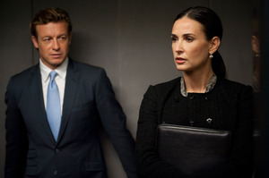 Simon Baker and Demi Moore in Margin Call. Photo / Supplied