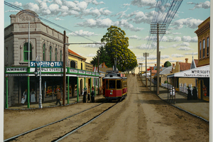 No 4. End of the Tramline Kingsland, Circa 1912. The George Baloghy piece is being exhibited at Artis in Parnell. Photo / Supplied