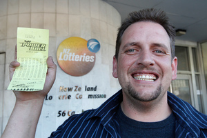 Te Kauwhata Lotto winner Trevor is probably right when he says his $26 million won't buy him happiness. Photo / Mark Mitchell