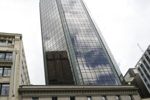 The BNZ Tower in Queen St, Auckland could be converted into apartments. Photo / Glenn Jeffrey