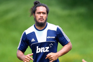 Blues player Liaki Moli. Photo / Brett Phibbs