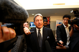 Winston Peters of New Zealand First. Photo / File