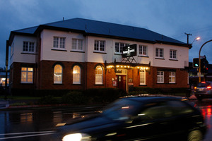 The Kamo Hotel was the scene of an aggravated robbery last night. Photo / John Stone