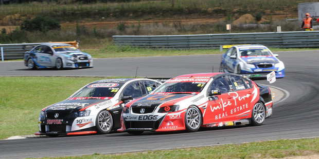 The V8 SuperTourer cars have been experiencing cooling issues when under close race conditions. Photo / Supplied