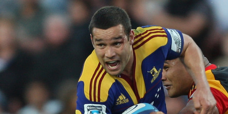 The impressive Tamati Ellison left the field against the Sharks and looked to be in pain from a leg injury. Photo / Getty Images.