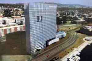An artist's impression of the waterfront hotel. Photo / Supplied