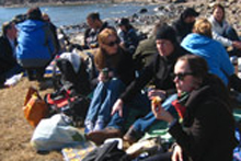 Springtime - and an Anzac Day picnic in Helsinki. Photo / Matt Kennedy-Good Springtime - and an Anzac Day picnic in Helsinki. Photo / Matt Kennedy-Good