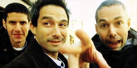 The Beastie Boys have been hit with a lawsuit just days after the death of Adam Yauch, right. Photo / Supplied