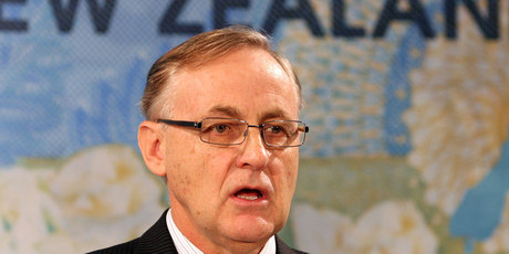 Reserve Bank Governor Alan Bollard. Photo / Mark Mitchell