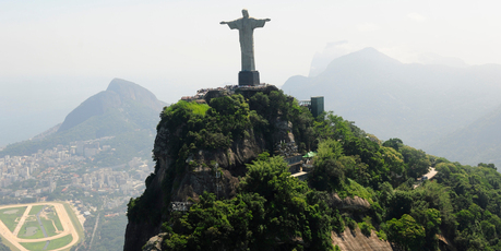 Take in the views from Corcovado Mountain in Rio de Janeiro. Brazil. Photo / Thinkstock