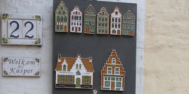 Ceramic miniatures of Bruges' architecture. Photo / Bay Of Plenty Times