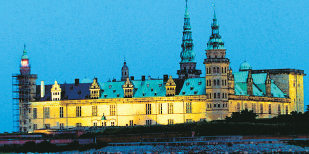 The impressive Kronborg Castle on the shore of Helsingor is said to have inspired Shakespeare's 'Hamlet'. Photo / Ted Fahn
