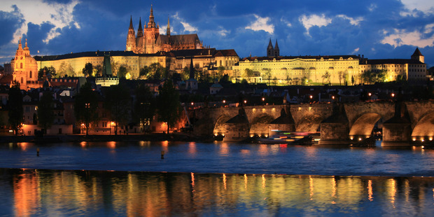 Prague by night. Photo / Thinkstock