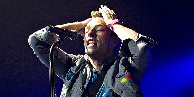 Chris Martin and Coldplay have honoured late Beastie Boy Adam Yauch. Photo / AP