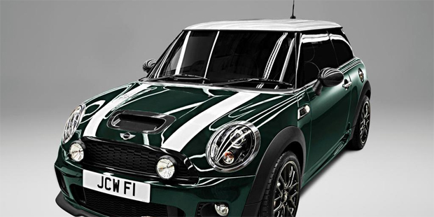 Latvian airline airBaltic says it's offering a first: Mini Coopers for sale inflight. Photo / Supplied