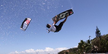 Marc Jacobs is the number three ranked freestyle kiteboarder in the world. Photo / Supplied