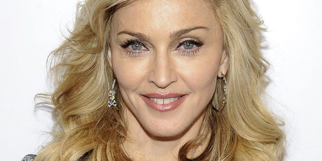 Madonna at the launch of her new perfume, Truth or Dare. Photo / AP