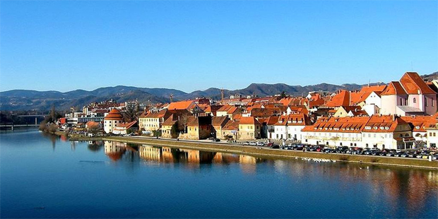 Maribor's old riverside trading district of Lent is still home to a number of medieval buildings that were spared the worst of the allied bombing. Photo / Creative Commons image by Andrej Jakobcic