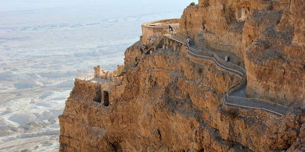 The views from Masada, the fortress built by King Herod beside the Dead Sea's shores, are mind-bending. Photo / Thinkstock