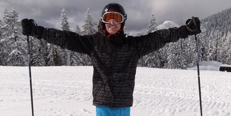 Richard Harker enjoyed a year of free skiing in Canada. Photo / Supplied