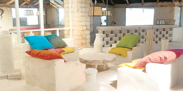 The Hotel Palacia de Sal is made from salt. Photo / Brett Atkinson