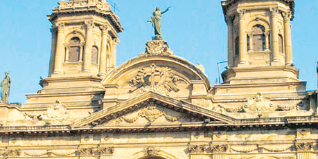 Chile's capital city has many elegant and imposing municipal buildings. Photo / Pamela Wade