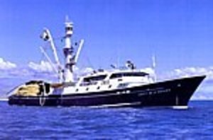 The Capt M.J Souza which the 33-year-old man was working on when he fell and died.
Photo / talleys.co.nz