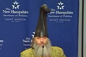 US Presidential hopeful Vermin Supreme. Photo / Youtube