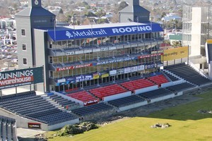 The Hadlee Stand is set to pulled down. Photo / Geoff Sloan