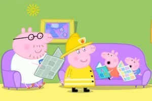 A scene from Peppa Pig.
Photo / YouTube