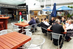 A revamp has sharpened up the area, providing a large open space for the kids to run around. Photo / Janna Dixon