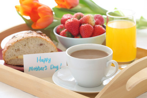 Mother's Day traditional favourite breakfast in bed is out of favour.
Photo / Thinkstock