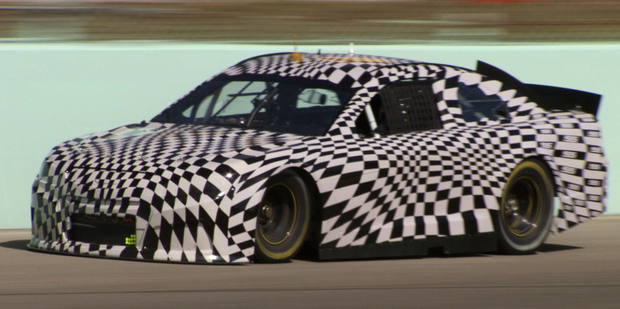 Chevrolet's Holden-based NASCAR in stealth mode. The next-generation Commodore will also be sold as a road car in the US as a Chevrolet SS.