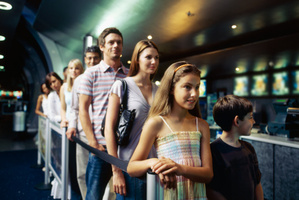Disorganised movie ticket queues can be frustrating.
Photo / Thinkstock