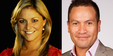 Toni Street and Tamati Coffey are teaming up to host Saturday Breakfast. Photo / Supplied